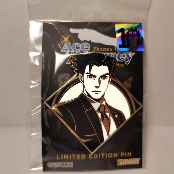 Phoenix Wright Official Ace Attorney Limited Edition Collectible Pin - Picture 3 of 3